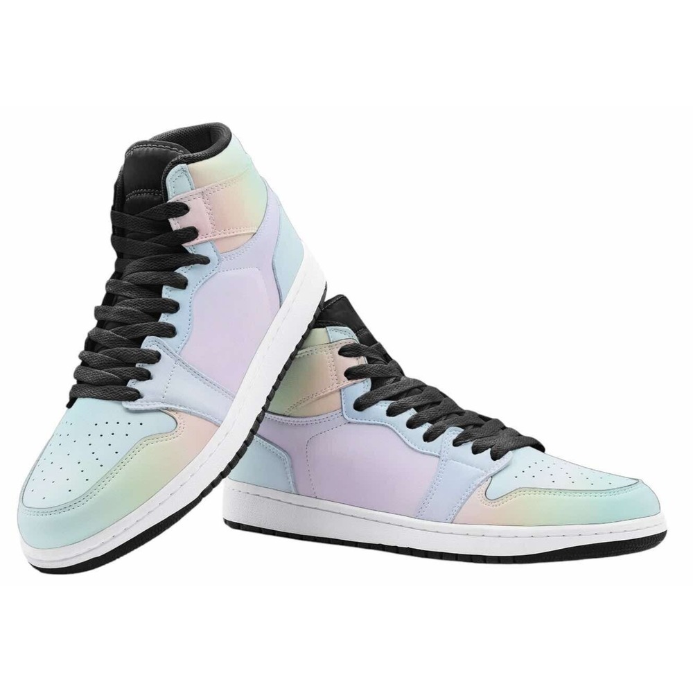 Harlow & Lloyd Unisex sneakers‎ soft rainbow NEW in Box size 40 - M 7 / W 8 - Picture 4 of 6